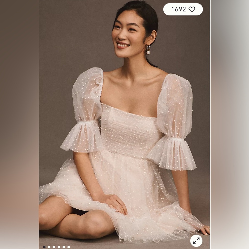 Anthropologie Bridal Dress